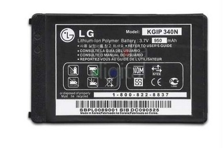 Bateria Lg 340n Banter Tritan Xenon Rumor 2 Original